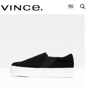 VINCE VELVET SNEAKERS